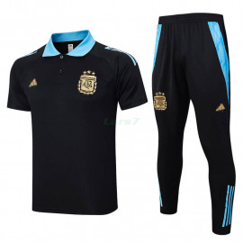 Polo Argentina 2024 Negro/Azul