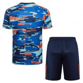 Camiseta de Entrenamiento Holanda 2024/2025 Kit Azul/Naranja