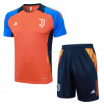 Camiseta de Entrenamiento Juventus 2024/2025 Kit Naranja/Azul