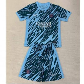 Camiseta De Portero PSG 2024/2025 Niño Kit Azul