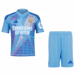 Camiseta De Portero Real Madrid 2024/2025 Niño Kit Azul