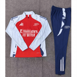 Sudadera De Entrenamiento Arsenal 2024/2025 Kit Blanco/Rojo