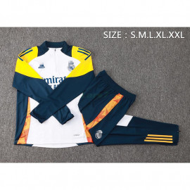 Sudadera de Entrenamiento Real Madrid 2024/2025 Kit Blanco/Amarillo