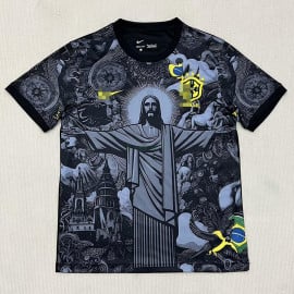 Camiseta Brasil 2024 Especial Edición Negro/Gris