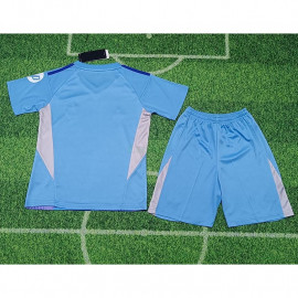 Camiseta De Portero Real Madrid 2024/2025 Niño Kit Azul