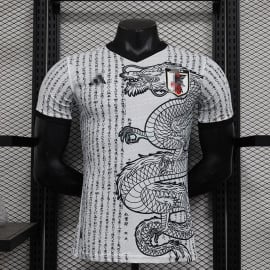 Camiseta Japón 2024 Dragón Blanco/Negro (EDICIÓN JUGADOR)