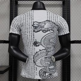 Camiseta Japón 2024 Dragón Blanco/Negro (EDICIÓN JUGADOR)