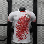 Camiseta Japón 2024 Blanco/Rojo (EDICIÓN JUGADOR)