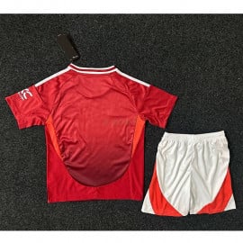 Camiseta Manchester United 1ª Equipación 2024/2025 Niño Kit