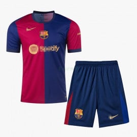 Camiseta Barcelona 1ª Equipación 2024/2025 Niño Kit