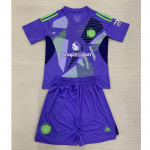 Camiseta De Portero Manchester United 2024/2025 Niño Kit Morado