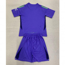 Camiseta De Portero Manchester United 2024/2025 Niño Kit Morado