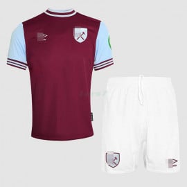 Camiseta West Ham United 1ª Equipación 2024/2025 Niño Kit