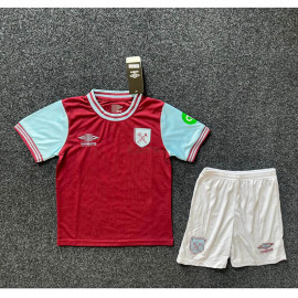 Camiseta West Ham United 1ª Equipación 2024/2025 Niño Kit