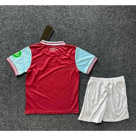 Camiseta West Ham United 1ª Equipación 2024/2025 Niño Kit