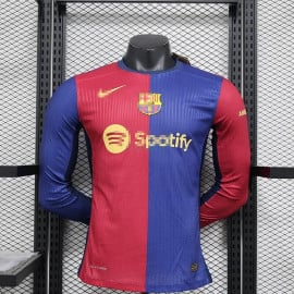 Camiseta Barcelona 1ª Equipación 2024/2025 ML (EDICIÓN JUGADOR)