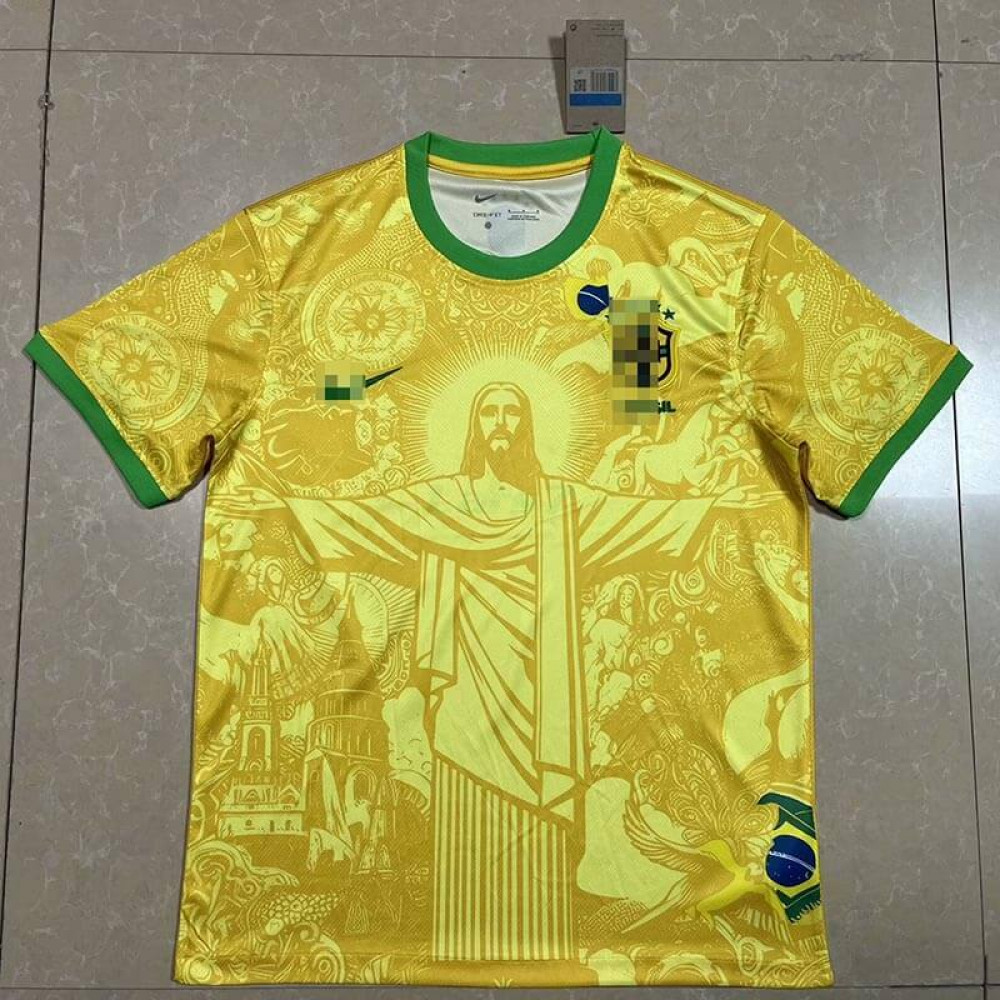 Camiseta Brasil 2024 Especial Edición Amarillo