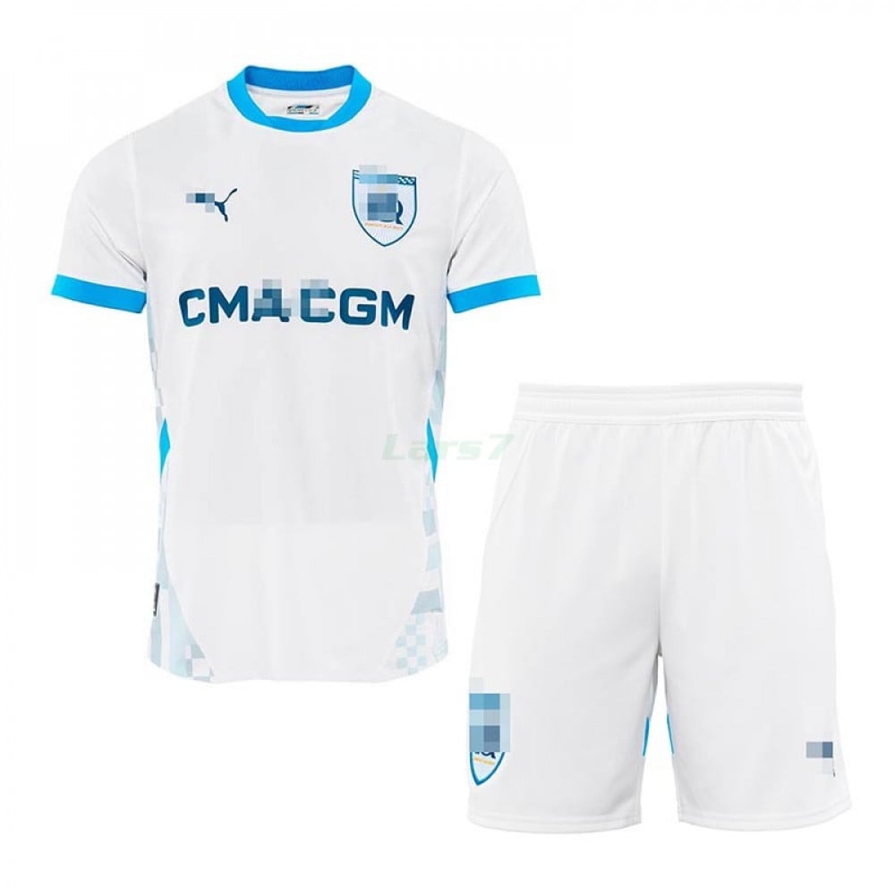 Camiseta Olympique Marsella 1ª Equipación 2024/2025 Niño Kit