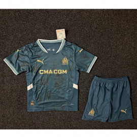 Camiseta Olympique Marsella 2ª Equipación 2024/2025 Niño Kit