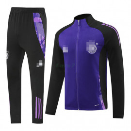 Chaqueta Alemania 2024 Morado/Negro