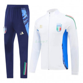 Chaqueta Italia 2024 Blanco/Azul