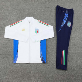 Chaqueta Italia 2024 Blanco/Azul