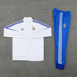 Chaqueta Real Madrid 2024/2025 Blanco/Azul Real