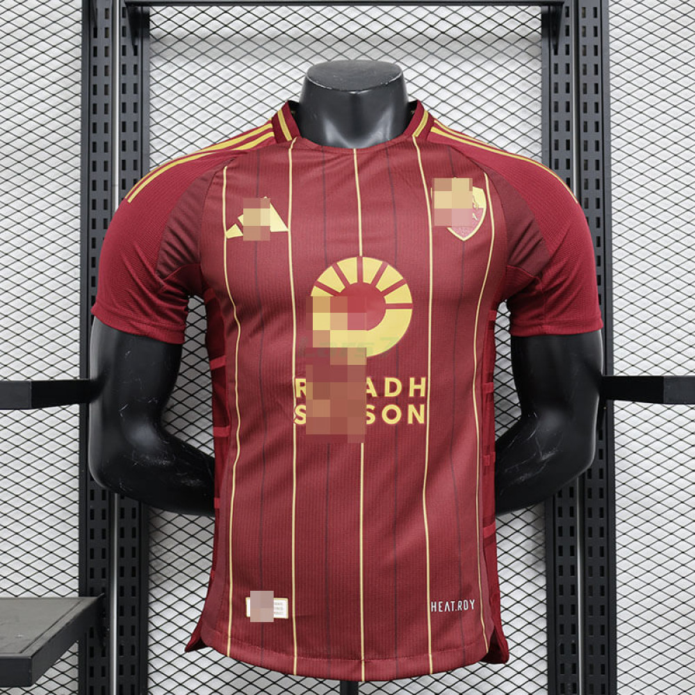 Camiseta AS Roma 1ª Equipación 2024/2025 (EDICIÓN JUGADOR) 