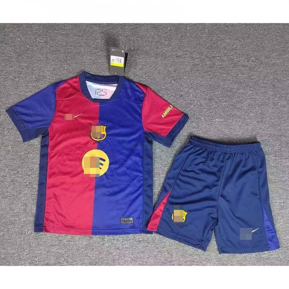 Camiseta Barcelona 1ª Equipación 2024/25 Niño Kit