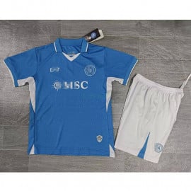 Camiseta Napoli 1ª Equipación 2024/2025 Niño Kit