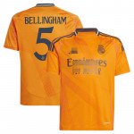 Camiseta Bellingham 5 Real Madrid 2ª Equipación 2024/2025