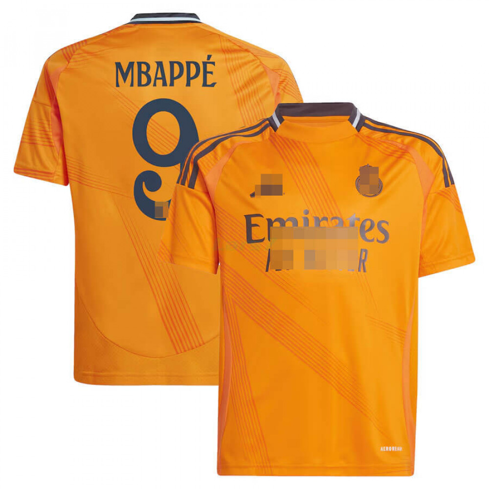 Camiseta Mbappé 9 Real Madrid 2ª Equipación 2024/2025