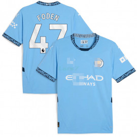 Camiseta Foden 47 Manchester City 1ª Equipación 2024/2025