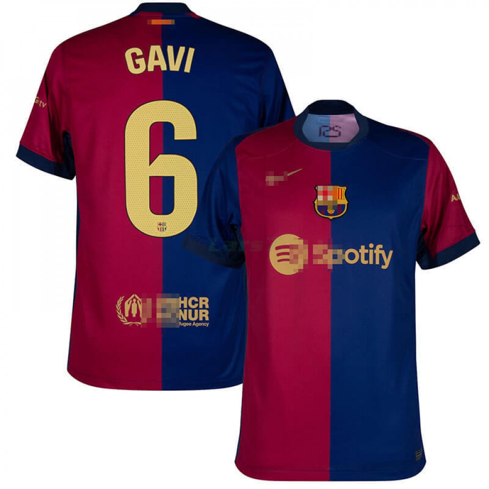 Camiseta Gavi 6 Barcelona 1ª Equipación 2024/2025