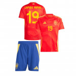 Camiseta Lamine Yamal 19 España 1ª Equipación 2024 Niño Kit