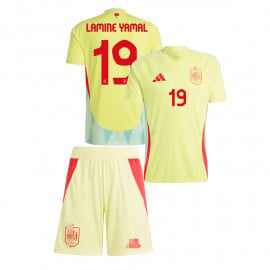 Camiseta Lamine Yamal 19 España 2ª Equipación 2024 Niño Kit