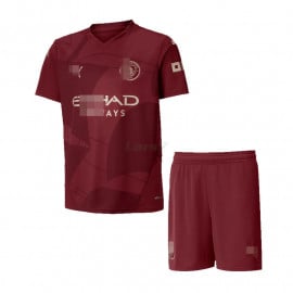 Camiseta Manchester City 3ª Equipación 2024/2025 Niño Kit