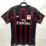 Camiseta AC Milan 1ª Equipación Retro 2015/16