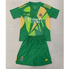 Camiseta De Portero Real Madrid 2024/2025 Niño Kit Verde