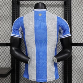 Camiseta Argentina 2024 Azul/Blanco (EDICIÓN JUGADOR)