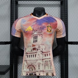 Camisetas España 2024 Rosa (EDICIÓN JUGADOR)