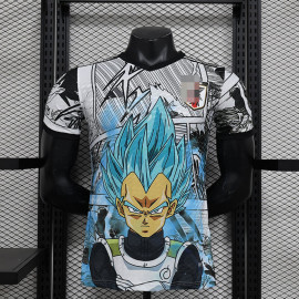 Camiseta Japón 2024 Dragon Ball Blanco/Negro/Azul (EDICIÓN JUGADOR)