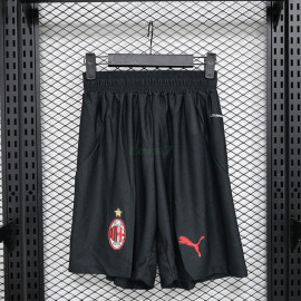 Pantalón Corto AC Milan 1ª Equipación Negro 2024/2025 (EDICIÓN JUGADOR)