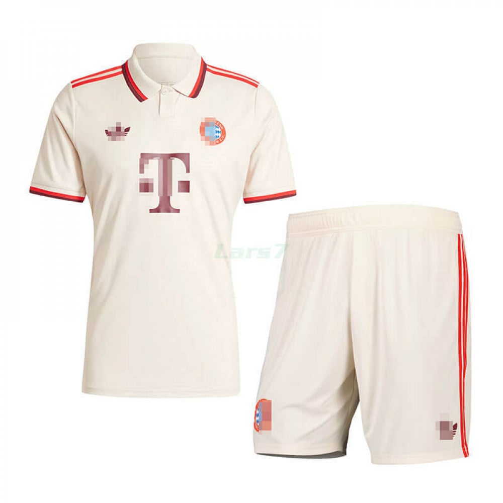 Camiseta Bayern Múnich Tercera Equipación 2024/2025 Niño Kit