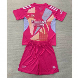 Camiseta De Portero Arsenal 2024 Niño Kit Rosa