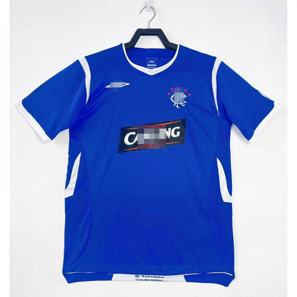 Camiseta Rangers FC 1ª Equipación Retro 2008/09