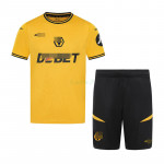 Camiseta Wolverhampton Wanderers 1ª Equipación 2024/2025 Niño Kit