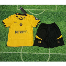 Camiseta Wolverhampton Wanderers 1ª Equipación 2024/2025 Niño Kit