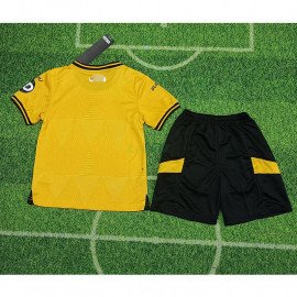 Camiseta Wolverhampton Wanderers 1ª Equipación 2024/2025 Niño Kit