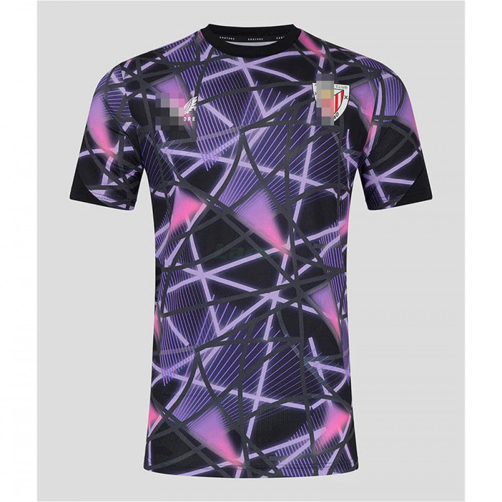 Camiseta Athletic de Bilbao 2024/2025 Pre-Match Negro/Rosa